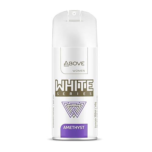 Above Amethyst Body Spray, 3.4 Fl Oz - Long-Lasting Deodorant, Paraben-Free, Cruel