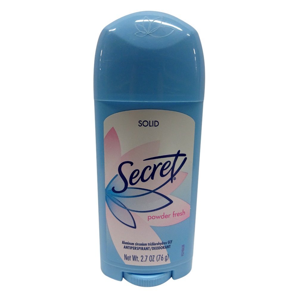 Secret Original Anti-Perspirant/Deodorant, Powder Fresh, Solid, 2.7 Oz, 1 Count