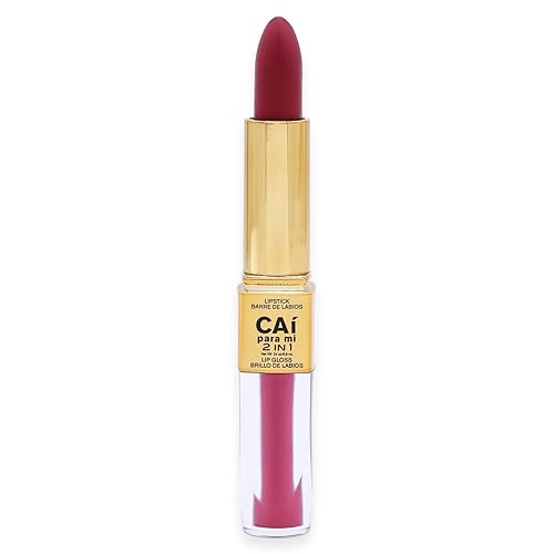 Cai Para Mi Lipstick - Carmen, 0.24 Fl Oz, Rich Color, Long-Lasting Formula