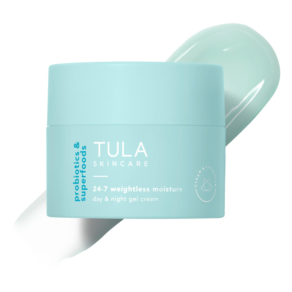 Tula 24-7 Weightless Moisture Cream - Hydrating Anti-Aging Gel With Watermelon & Blueberry, 1.