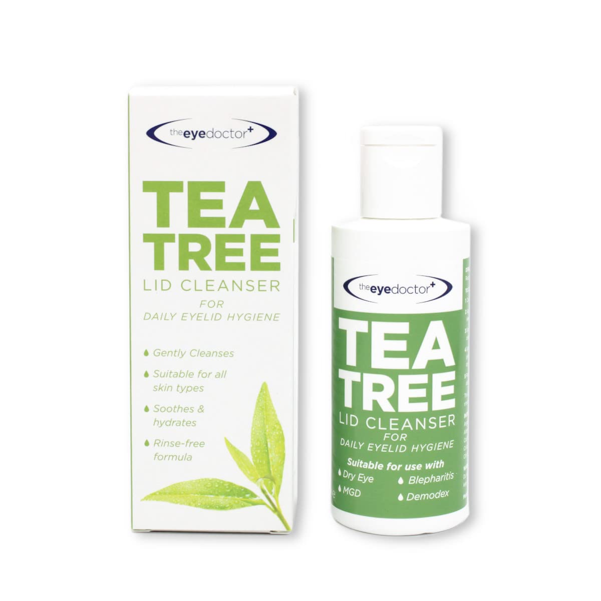 The Eye Doctor Tea Tree Lid Cleanser 100Ml - Daily Eyelid Hygiene For Sensitive Eyes