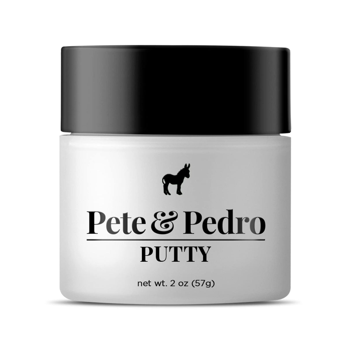 Pete & Pedro Putty Hair Clay For Men - Strong Hold, Matte Finish, 2 Oz. - As Seen On Shark Tank