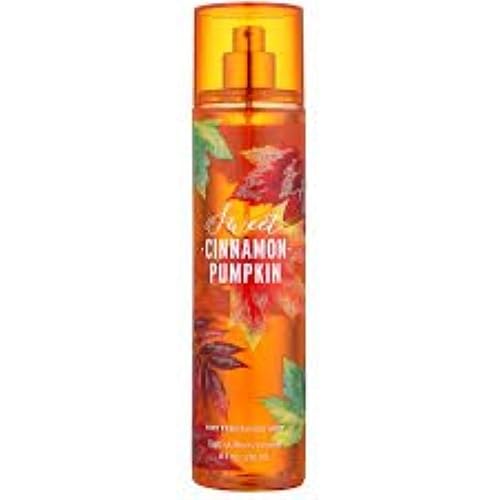 Bath & Body Works Sweet Cinnamon Pumpkin Fine Fragrance Mist, 8 Fl Oz - Orange Scented Mist