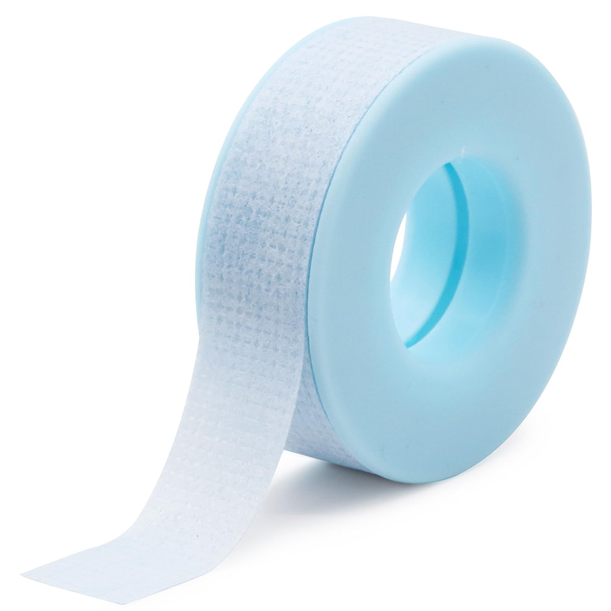 Embagol Blue Lash Tape - 0.49In X 3.9Yd, Waterproof, Hypoallergenic, Medical Silicone Gel