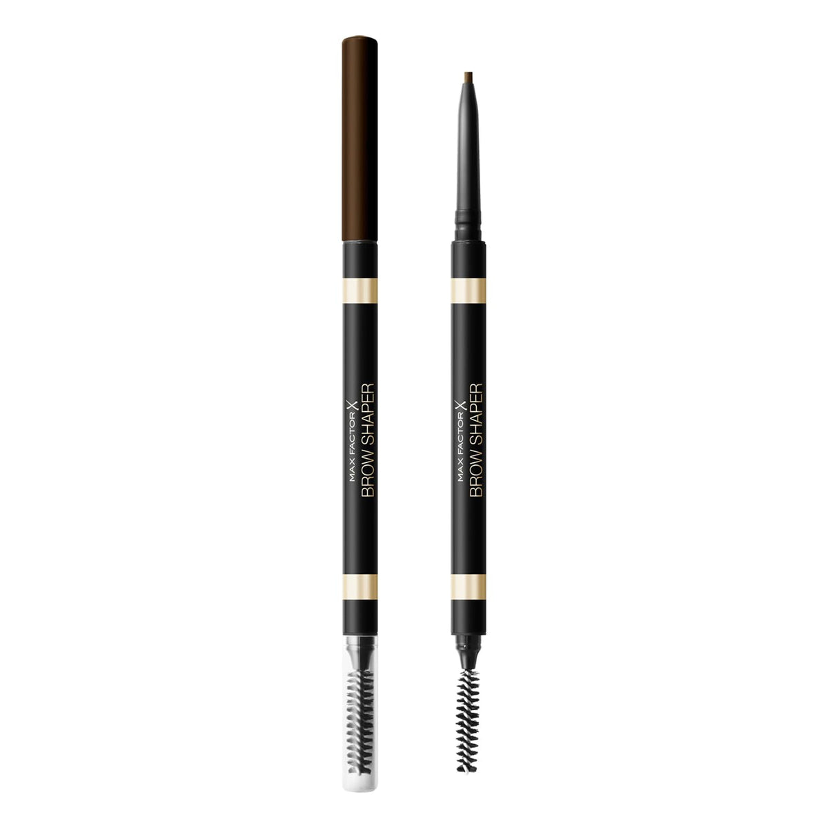 Max Factor Brow Shaper Pencil, Deep Brown, 0.1 Ounce - Perfect For Defining Brows