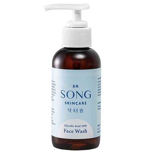 Dr Song Glycolic Acid Face Wash - 10% Aha Exfoliating Cleanser For Anti-Aging & Acne 1 Fl