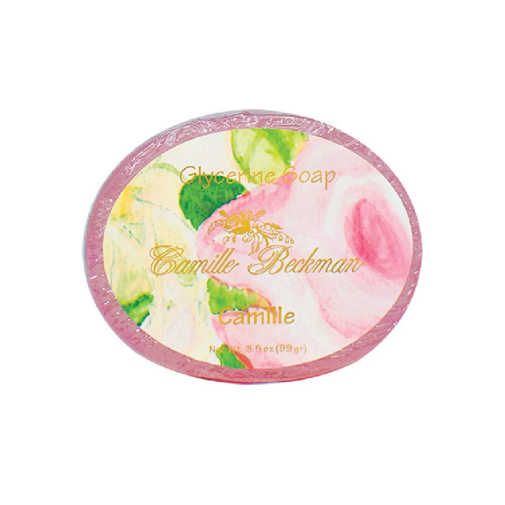 Camille Beckman Scented Glycerine Bar Soap, 3.5 Ounce - Hands, Face & Body Care