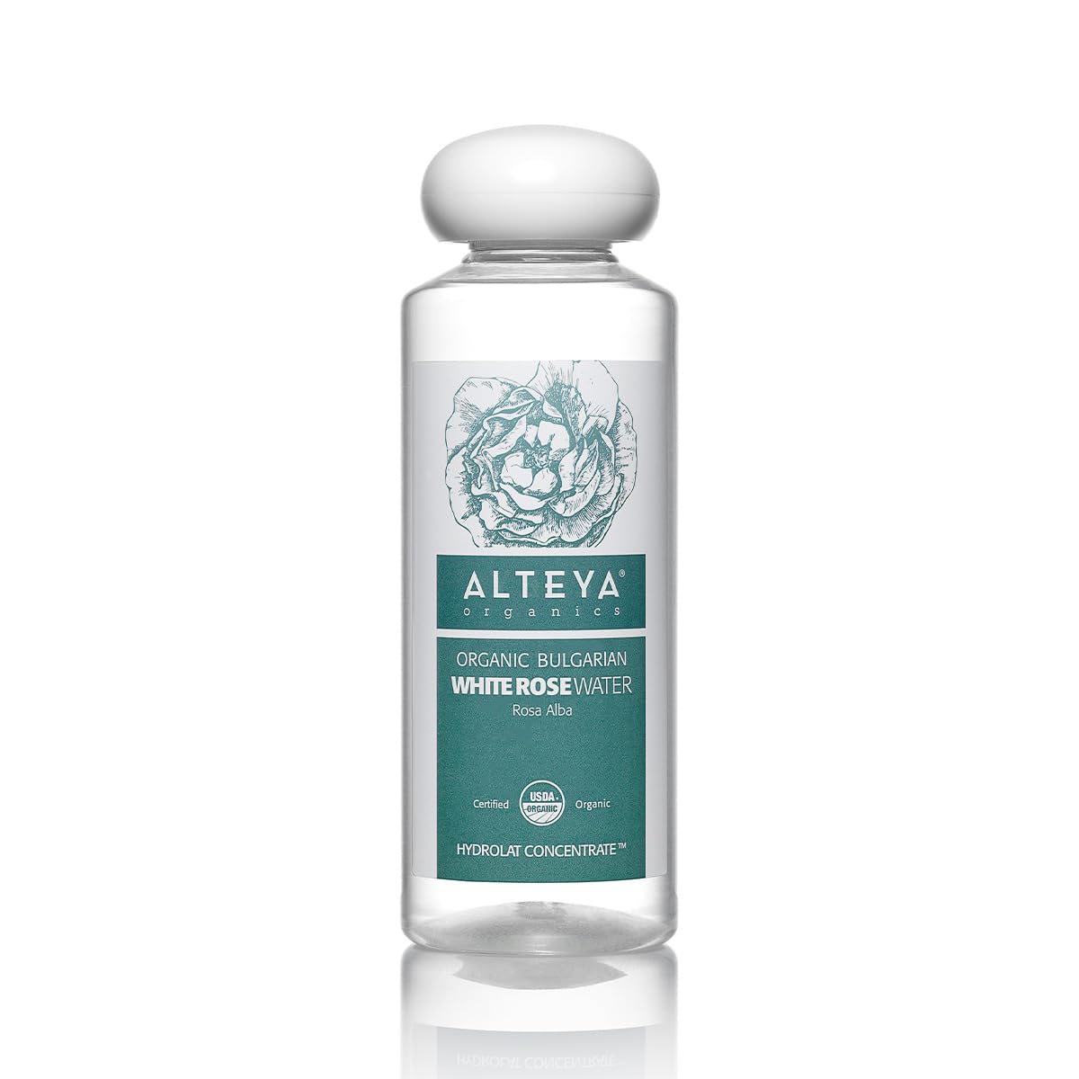 Alteya Organics White Rose Water Toner, Usda Organic, 8.5 Fl Oz, Award-Winning Hydrator