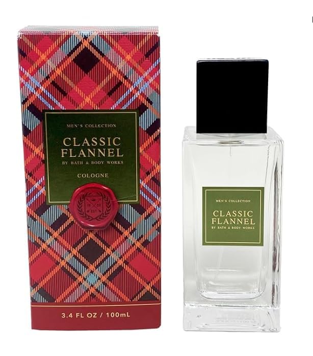 Konipl Bath & Body Works Classic Flannel Cologne Spray For Men, 3.4 Fl Oz