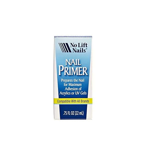 No Lift Nails Primer - 0.75 Fl Oz Nail Care For Strong, Smooth Finishing