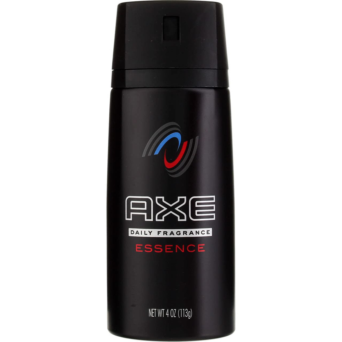 Axe Body Spray For Men, Essence, 4 Oz - Long-Lasting Fragrance, Black Can