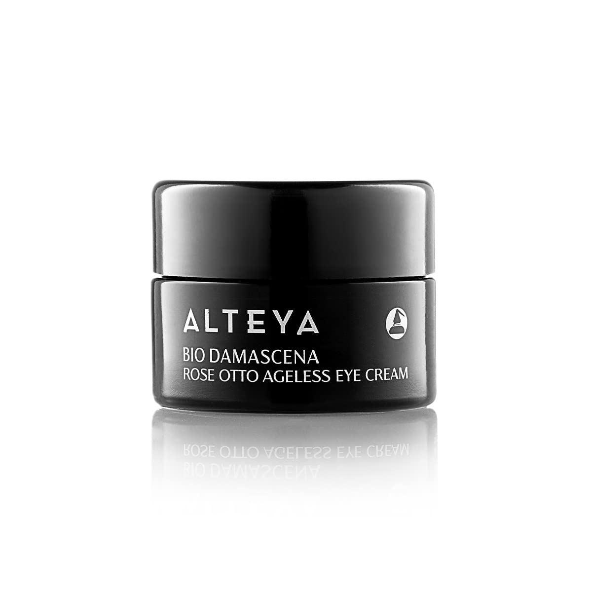 Alteya Organics Eye Cream 0.51 Fl Oz - Organic Bulgarian Rose Oil, Nourishing, Brightening, Firming