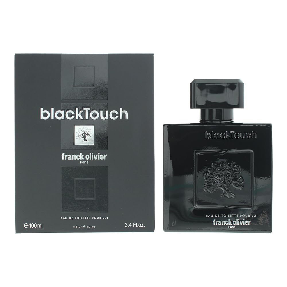 Franck Olivier Black Touch Eau De Toilette Spray For Men, 3.3 Oz - Fragrance For Him