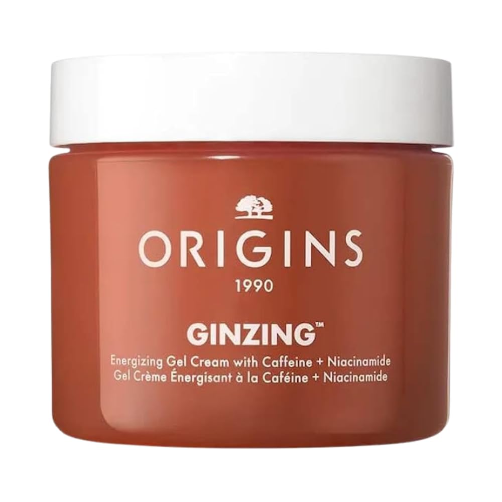 Origins Ginzing Energizing Gel Cream - Caffeine & Niacinamide, 1.7 Oz Unisex Moisturizer