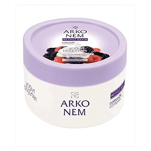 Arko Nem Yoghurt & Blackberry Cream - 300G Face, Hand & Body Moisturizer