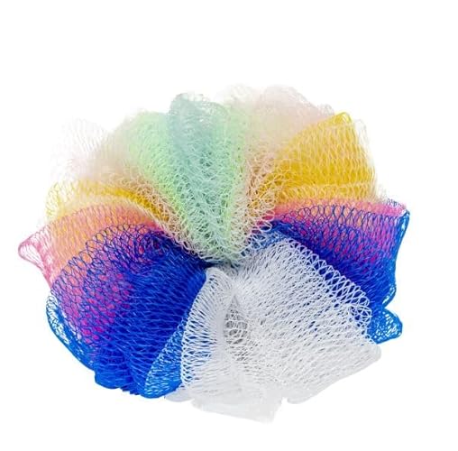 Katelle Rainbow Bath Sponge - Loofah, 1 Count, Perfect For Gentle Exfoliation And Cleansing