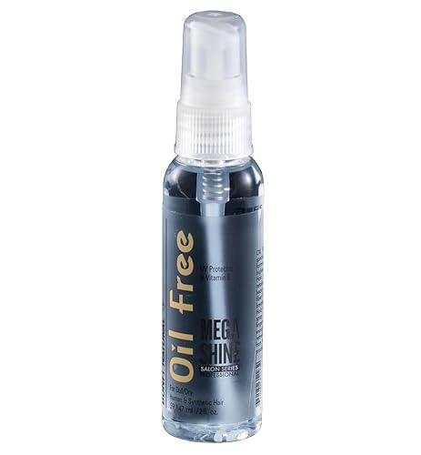 Wet N Wavy Mega Shine Spritz - 2Oz Hair Shine Spray For Glossy, Smooth Hair