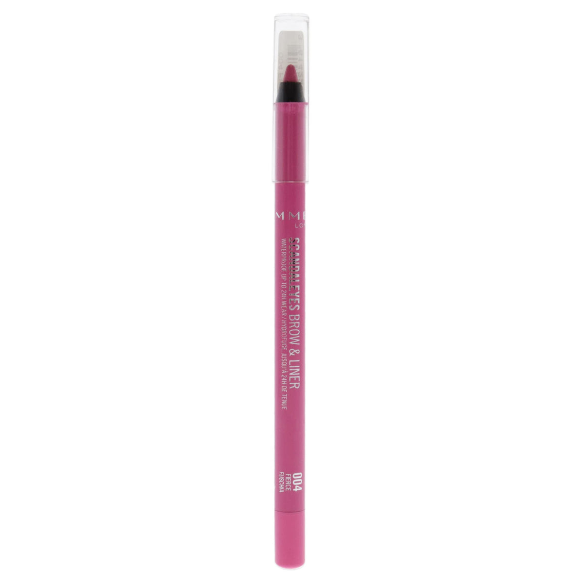 Rimmel Scandaleyes Waterproof Brow & Liner Kajal - Fierce Fuchsia, 0.04 Ounce