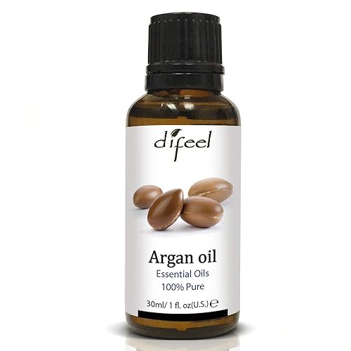 Difeel Argan Oil - 1 Ounce Essential Oil For Hair, Skin & Nails - Nourishing & Hydrating