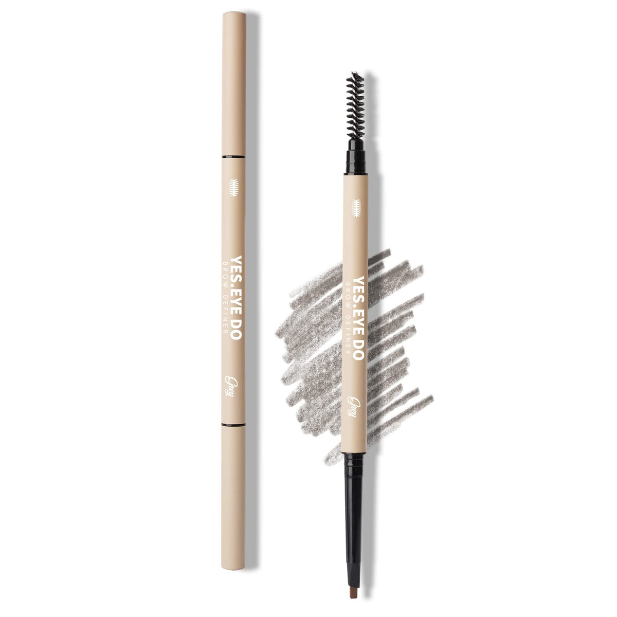 Yes.Eye Do Grey Eyebrow Pencil For Older Women - Retractable, Waterproof, Long-Lasting, Spoolie