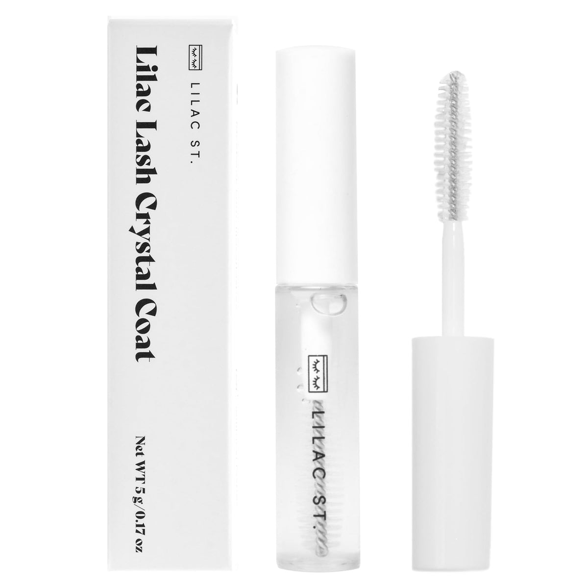 Lilac St. Lilac Lash Crystal Coat - Waterproof Lash Sealant, Long Lasting, 0.17 Fl Oz