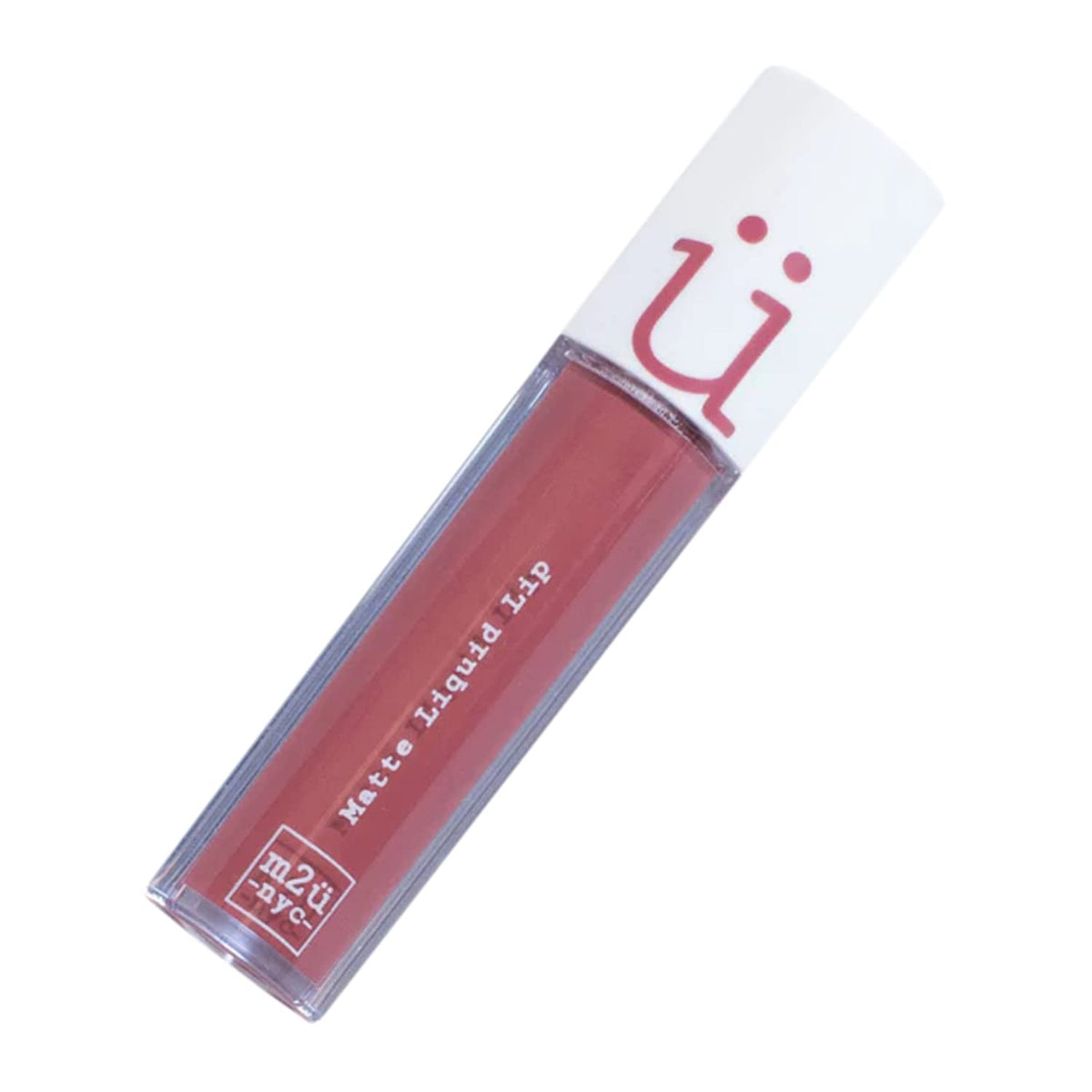 M2U Nyc Matte Liquid Lipstick - Long Lasting Nude Red-Soho, 0.21 Fl Oz, High Impact Color