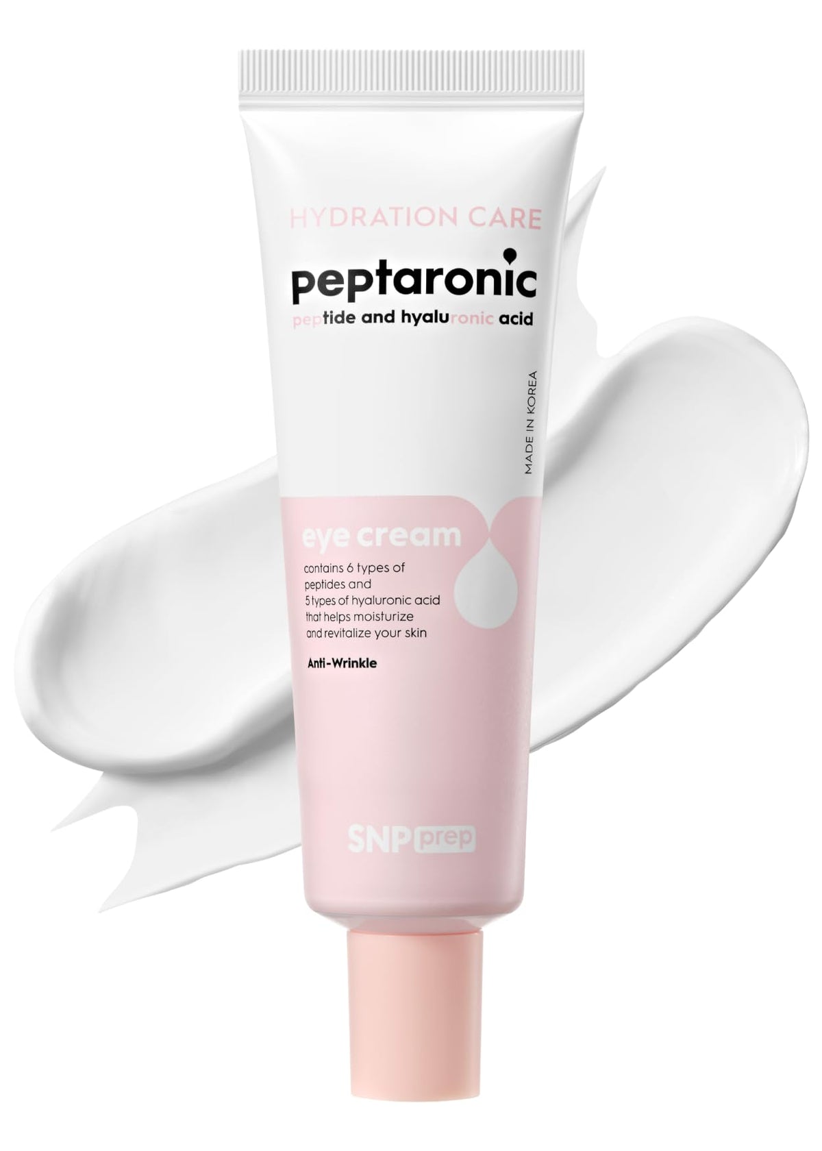 Snp Peptaronic Eye Cream - Peptide & Hyaluronic Acid For Dark Circles & Puffy Eyes, 1.7 Fl