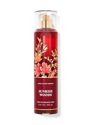 Bath & Body Works Sunrise Woods Fine Fragrance Mist, Warm Vanilla Sugar, 8 Fl Oz