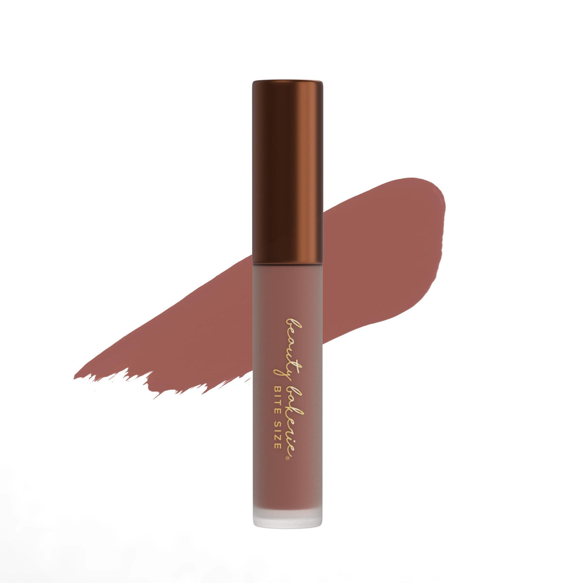 Beauty Bakerie Bitesized Lip Whip - Waterproof Liquid Lipstick, Matte Or Metallic, On The Bite Side