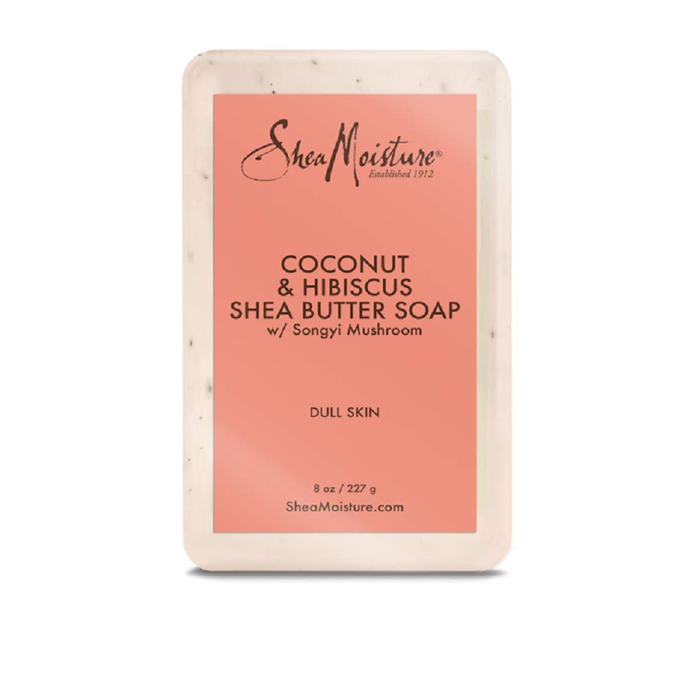 Shea Mst Ccnt&Hbscs Shbtr Size 8.0 O Shea Moisture Coconut & Hibiscus Shea Butter Soap 8.0oz