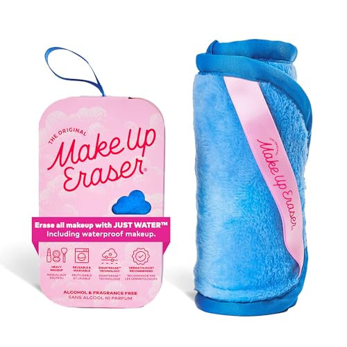 Makeup Eraser Pro - Water-Activated Makeup Remover Cloth, Berry Blue, 1Ct, 100% Polyester