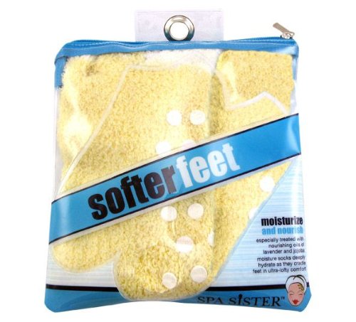 Spa Sister Ultra Comfy Yellow Softer Feet Socks For Cozy Comfort And Relaxation