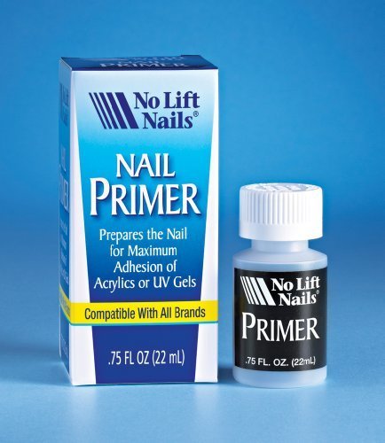 No Lift Nails No Lift Nail Primer .75Oz - Long-Lasting Adhesion For Perfect Nail Application