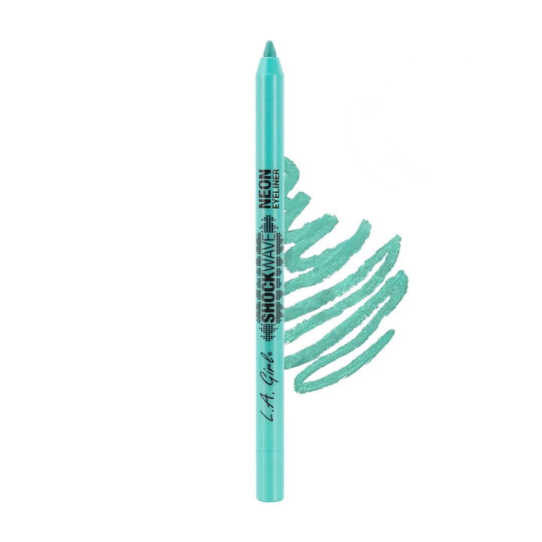 L.A. Girl Shockwave Eyeliner - Fresh Color, 1 Oz - Long-Lasting, Bold Makeup Essential