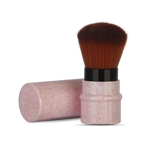 Yosoo Retractable Blusher Makeup Brush - Round Powder Brush For Blush & Powder, Color #1