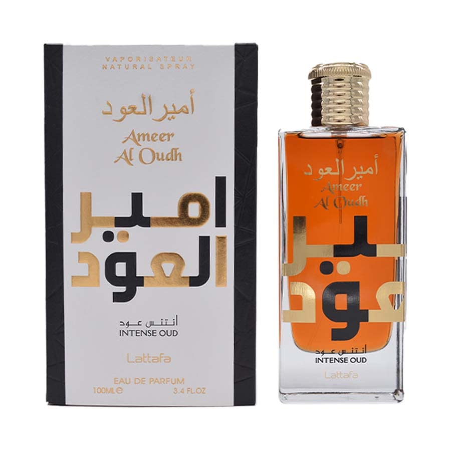 Ameer Al Oud  Intense Oud Eau de Parfum 100ML 34oz By Lattafa Perfumes  for Men and Women