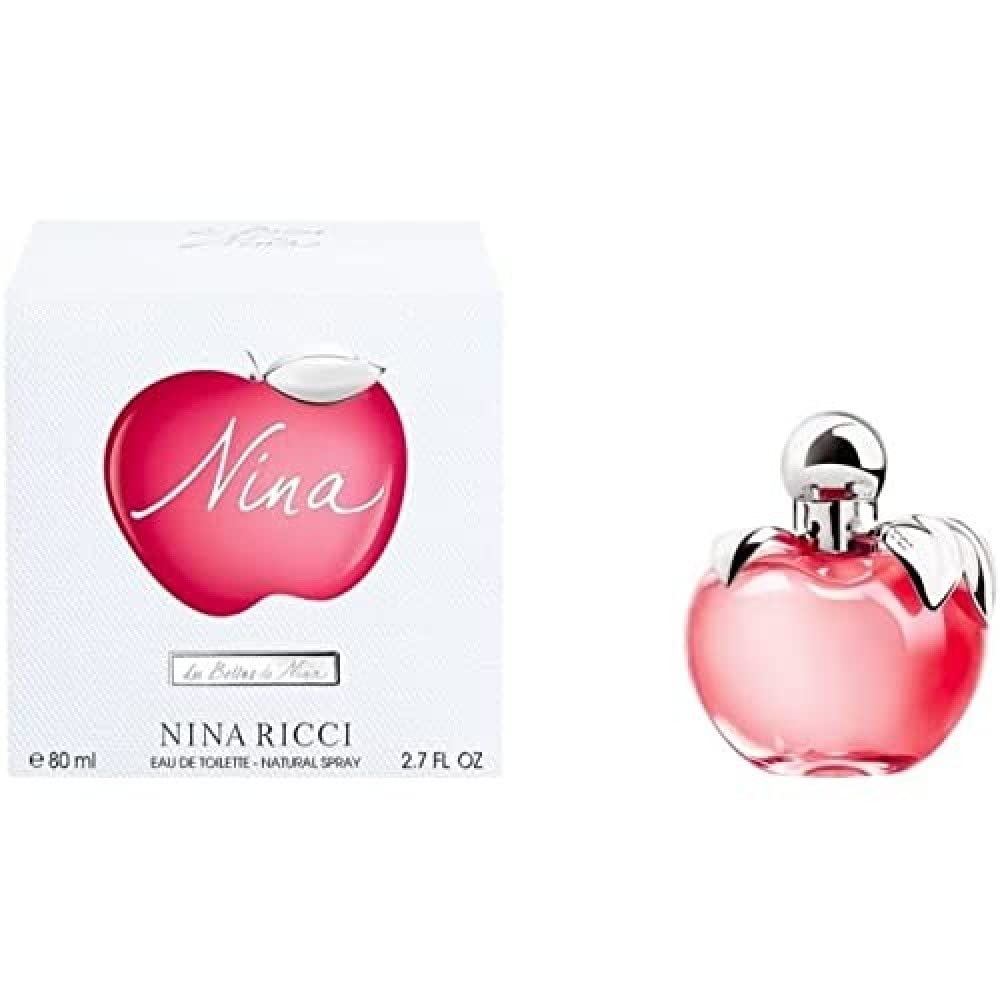 Nina Ricci Nina Eau De Toilette Refillable Spray For Women, 2.7 Oz - Fresh Floral Fragrance