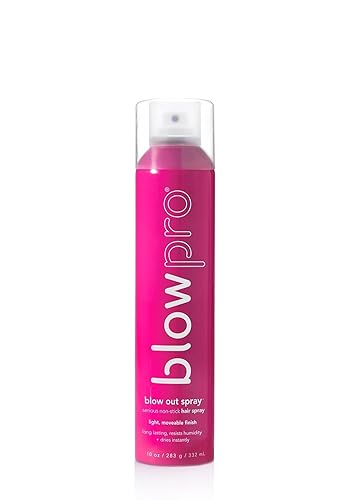 blowpro Extra Hold Non-Stick Hairspray - Ultra Fine Misting, 10 oz Anti-Humidity Spray