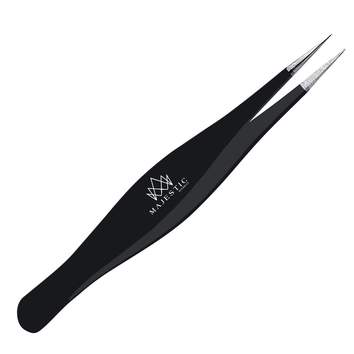 Majestic Bombay Surgical Tweezers - Precision Needle Nose for Ingrown Hair, Splinters & Ticks