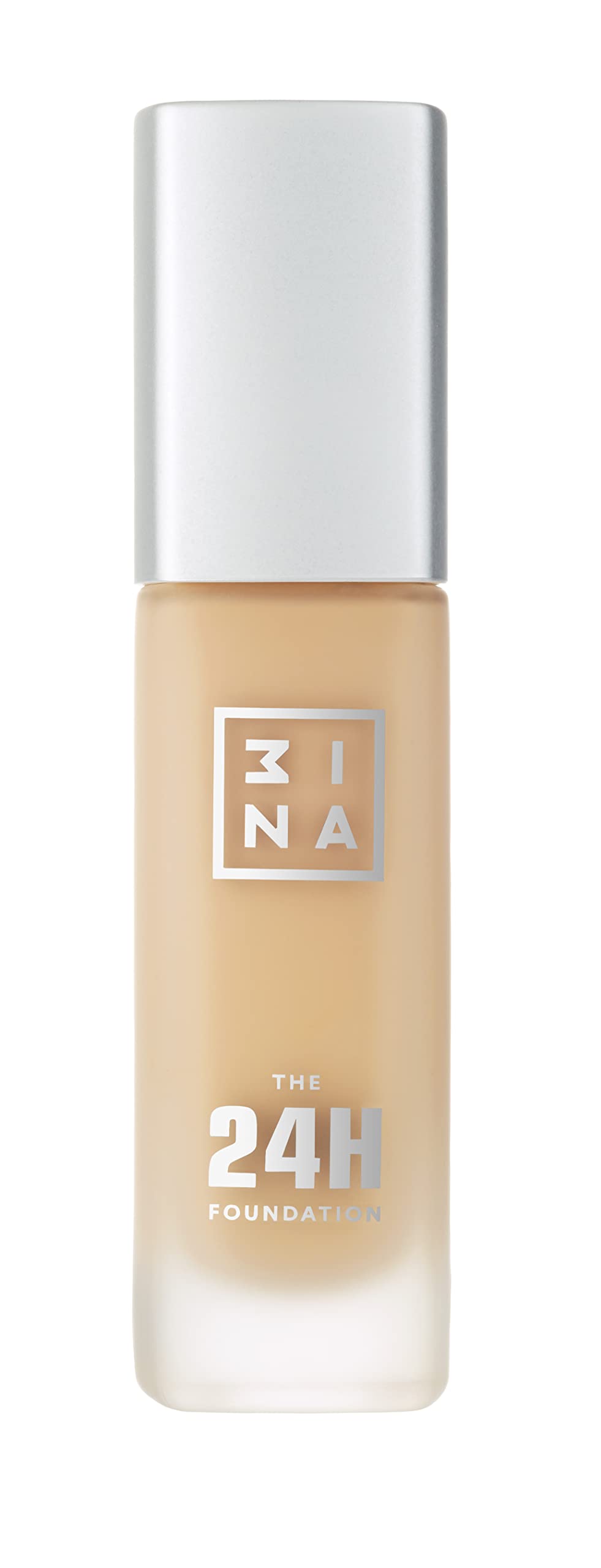 3Ina 24H Foundation - Medium To High Buildable Coverage, Waterproof, Smooth Matte Finish, 1.01 Oz