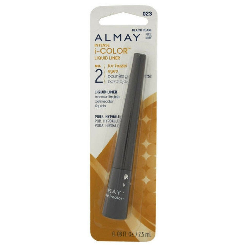 Almay Intense I-Color Liquid Liner, Black Pearl, 0.08 Fl Oz - Bold Eye Makeup