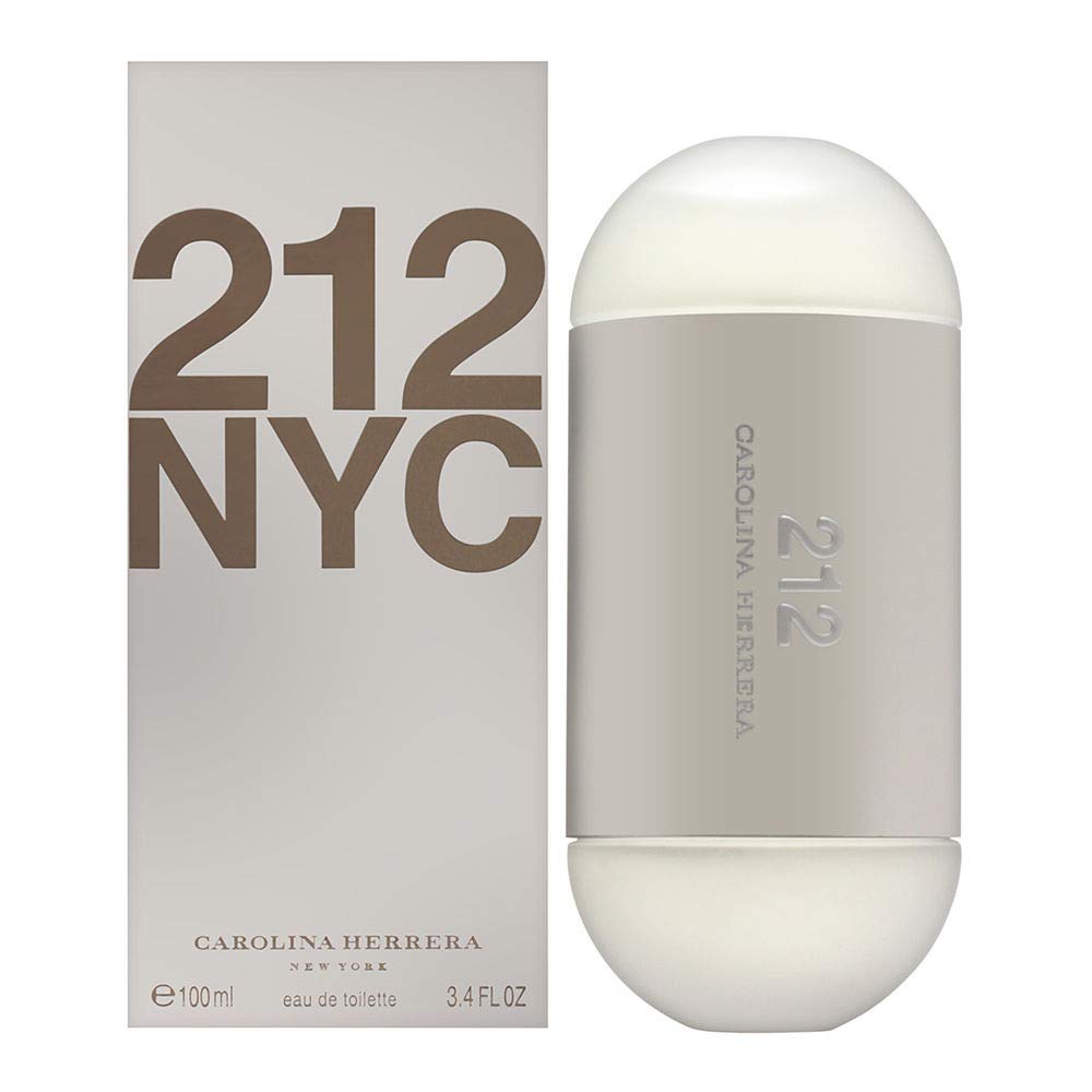 Carolina Herrera 212 Eau De Toilette Spray For Women, 3.4 Fl Oz - Elegant Brown Fragrance