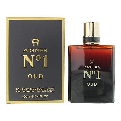 Aigner No. 1 Oud Pour Homme 3.4 oz Eau de Parfum Spray for Men - Elegant Fragrance by Etienne Aigner