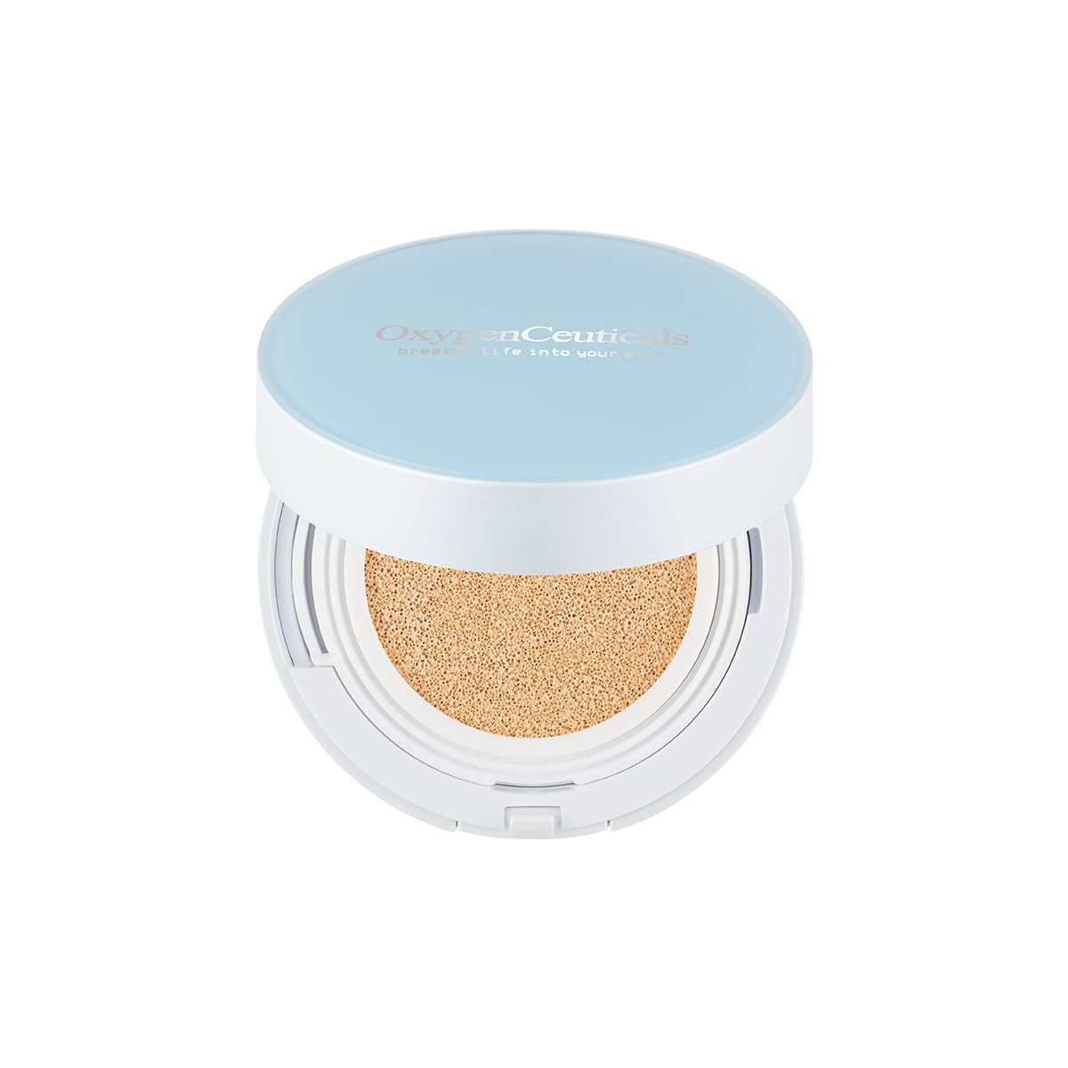 Oxygenceuticals O2 Cushion Compact, Medium Beige, Color Control For Light Medium Skin, 15G2Ea