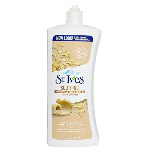 St. Ives Nourish & Soothe Oatmeal & Shea Butter Body Lotion, 21 Oz (Pack Of 5)