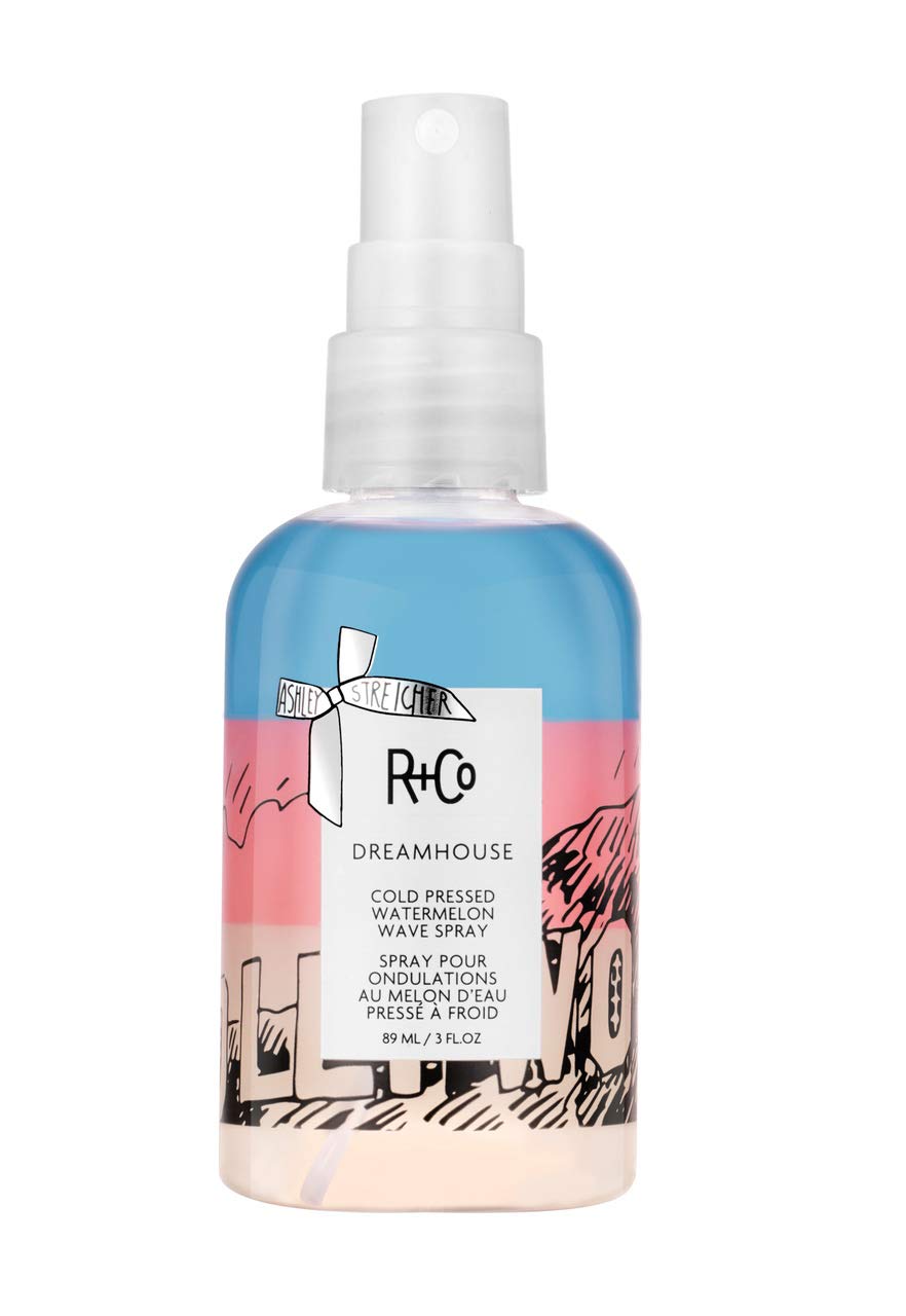 R+Co Dreamhouse Watermelon Wave Spray - 3 Oz Cold Pressed Hair Mist