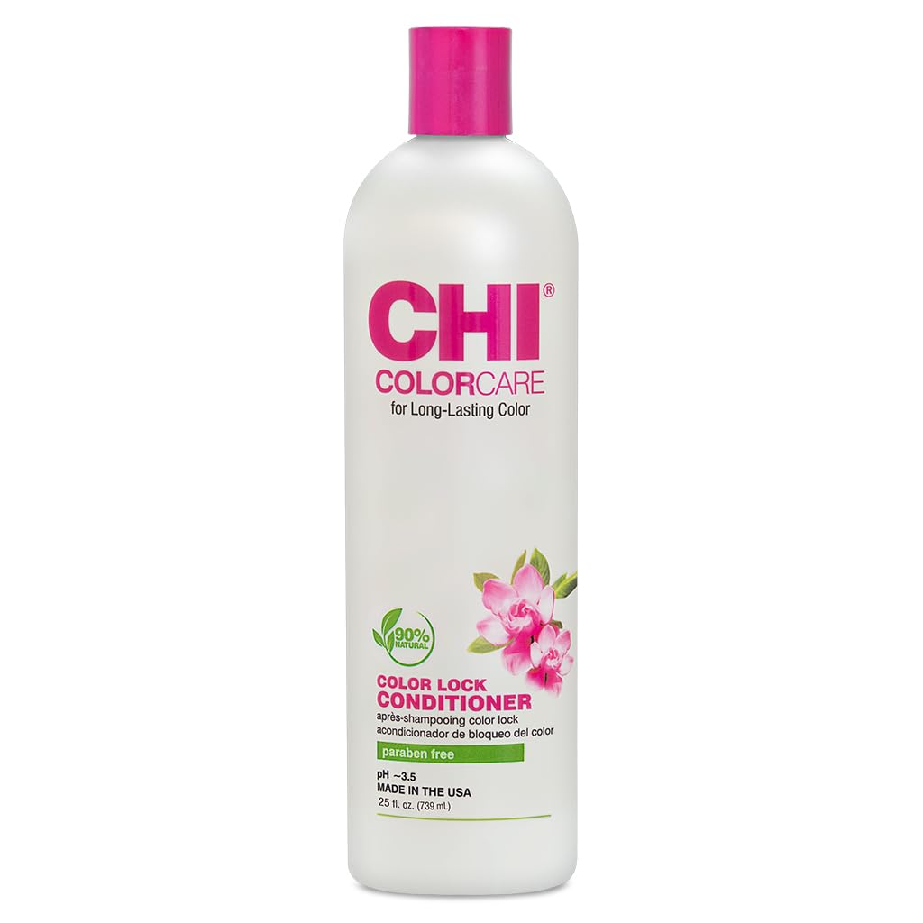 Chi Colorcare Color Lock Conditioner, 25 Oz - Sulfate & Paraben Free For Color-Treated Hair