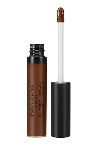 Bareminerals Original Liquid Mineral Concealer, Deep 6N, Brightening, Vegan, 0.2 Fl Oz