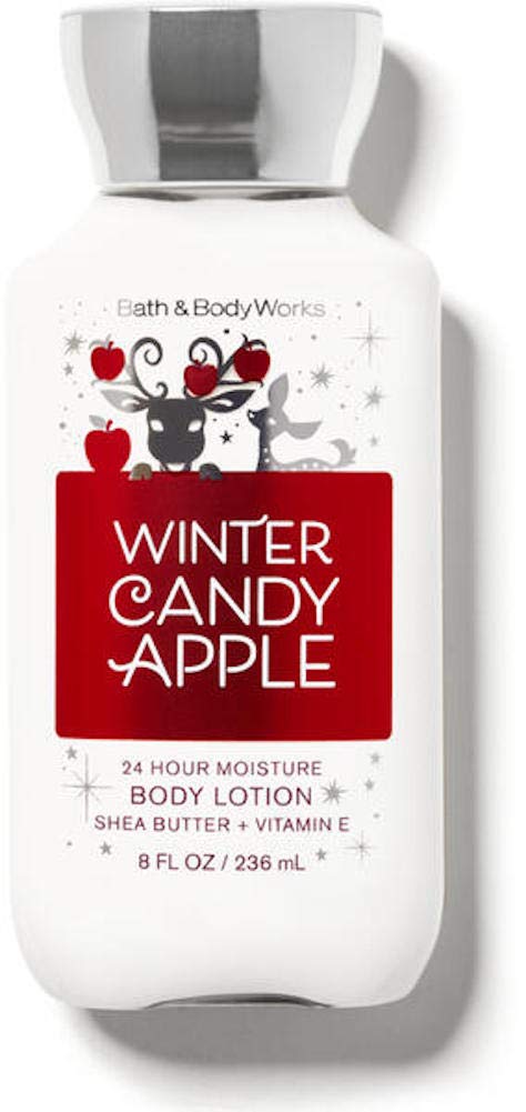 Bath & Body Works Winter Candy Apple Body Lotion - 24 Hour Moisture, 8 Fl Oz