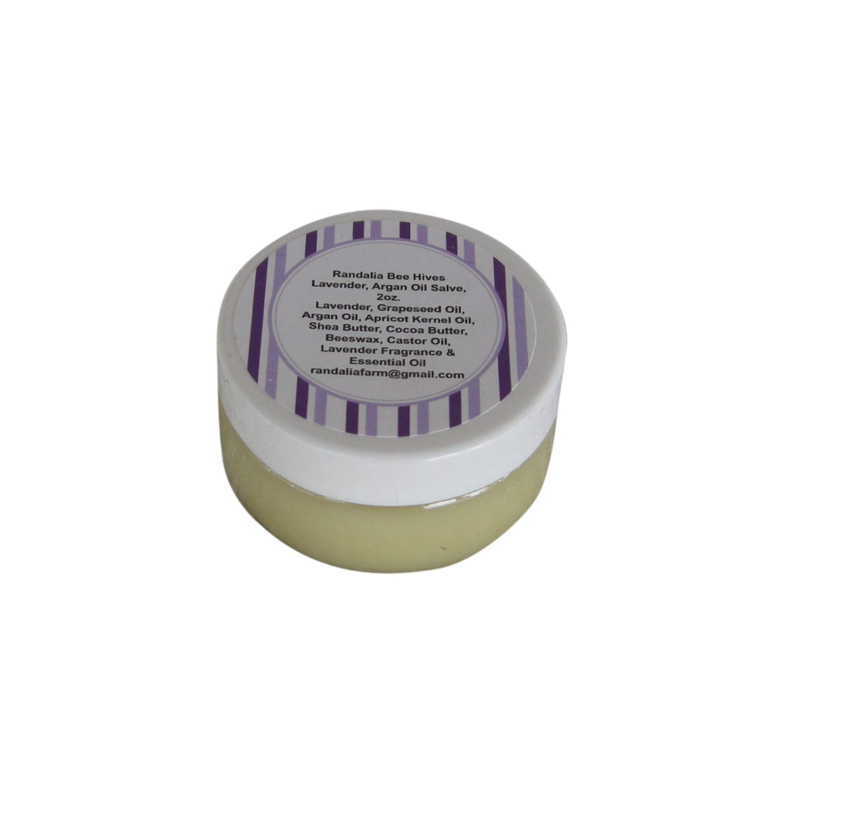 Randalia Bee Hives Lavender Argan Oil Body Salve Cream - 2 Ounce Moisturizer